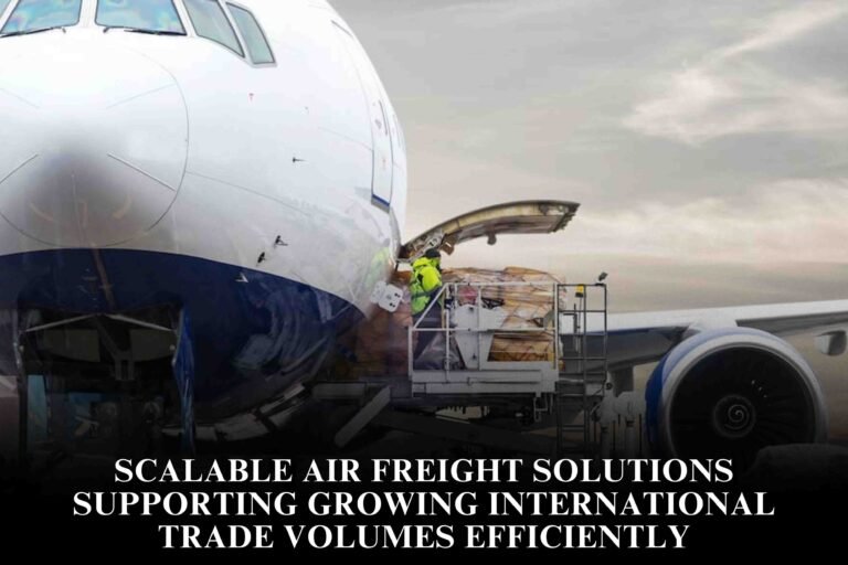 Scalable Air Freight Solutions Supporting Growing International Trade Volumes Efficiently