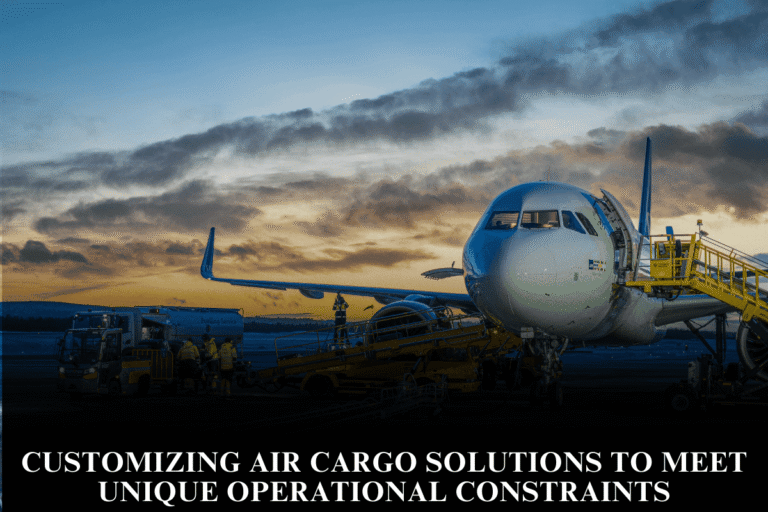 Customizing air cargo solutions to meet unique operational constraints