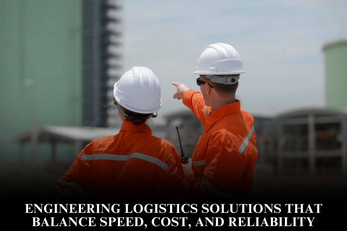 Engineering logistics solutions that balance speed, cost, and reliability