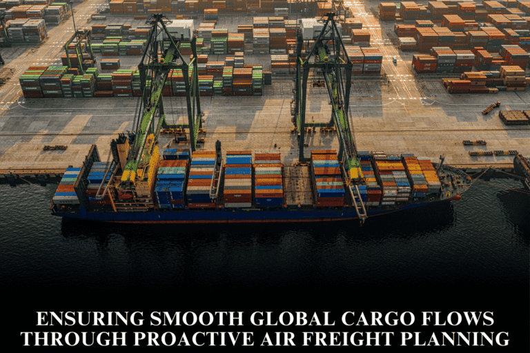 Ensuring smooth global cargo flows through proactive air freight planning