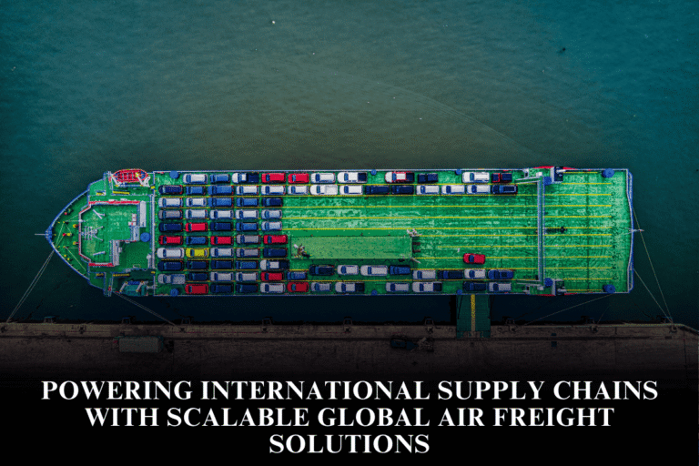 Powering international supply chains with scalable global air freight solutions