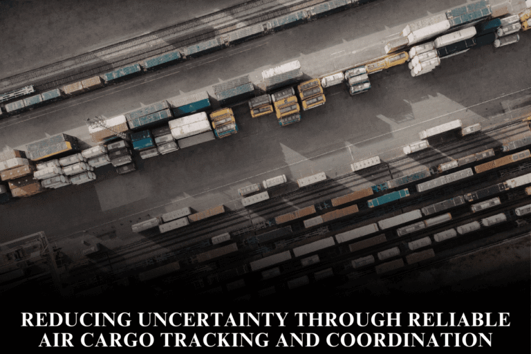 Reducing uncertainty through reliable air cargo tracking and coordination
