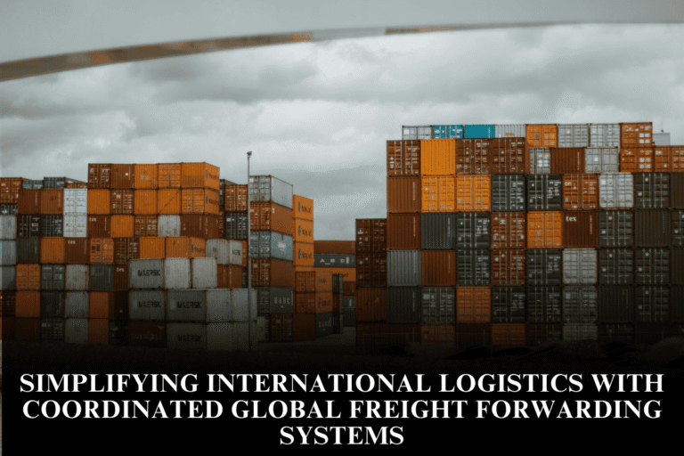 Simplifying international logistics with coordinated global freight forwarding systems